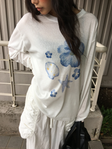 オーシャン ガーデン ロングスリーブ (2color)