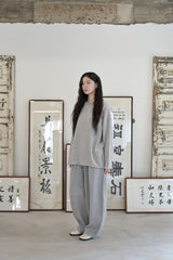 ヴィンテージ P. ダイイングカットアウトボックスTシャツ (Gray)