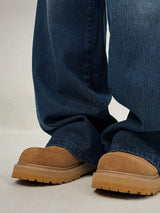 NR Side Snap Corduroy Denim Pants