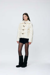 COZY FUR JACKET / WHITE