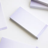 グラデーショングリッドノンスティッキーメモパッドセット (PINK+BLUE+PURPLE)