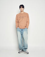 25FW BASIC LOGO KNIT ORANGE