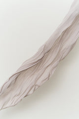 (W) Dun Wrinkled Scarf Top