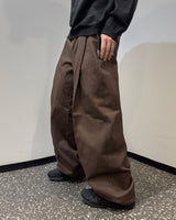 マレルワンタックワイドコットンパンツ