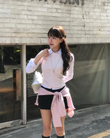 アバーリベッドボートネックスリーブレストップ