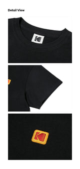 (WOMAN) シグネチャーロゴショートTシャツ【ディープブラック】