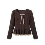 Clo Layered Ribbon Top
