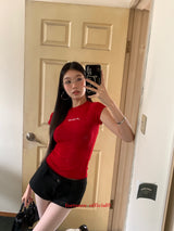 BEST Red Like Short Sleeve Tee
