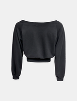 84 Off-Shoulder Sweatshirt