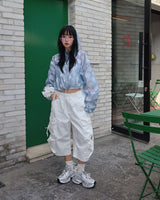 Summer Flower See-Through Windbreaker Windbreaker