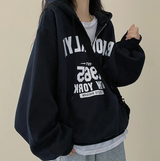 クルセミジップアップフーディー [フリース]