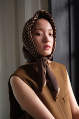 Overfit Sleeveless Jacket_Brown