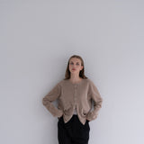 Gloss knit cardigan