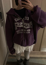 VINTAGE HOOD ZIP-UP