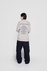 24FW ダブルレイヤーワッフルロングスリーブ グレー