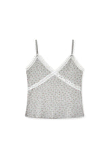 fl lace top (grey)