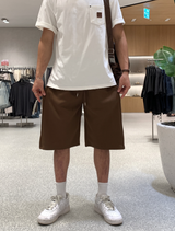 グリフェサイドタックバミューダバンディングショーツ