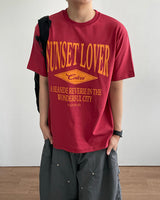 Sunset Printed Short Sleeve T