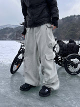 Double Pocket Multi Cargo Sweatpants 4C
