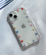 Button resin phone case