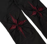 [Hand-Made「005」] Origami Pants_Black&Burgundy