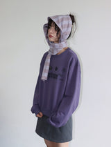 ラッキースウェットシャツ (DUST PURPLE)