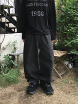 Tiger Leopard Denim Pants 2C