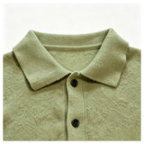 Marlon Collared Knit Cardigan