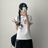 Delder W.C short-sleeved T-shirt with lettering