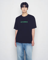 25FW コネクトグラス半袖Tシャツ ブラック
