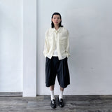 Pleated Volume Shorts