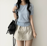 Lipo Pintuck Belt Set Banding Miniskirt