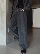 ロッキンズSTワイドデニムパンツ