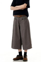 Solid Color Blade Cargo Pants