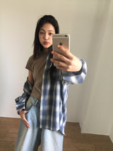 Summer Western Check Shirt (2color)