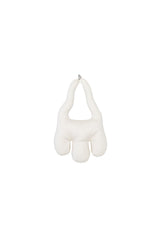 Hand Keychain - white