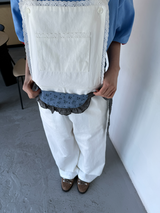 eyelet cotton overall 
