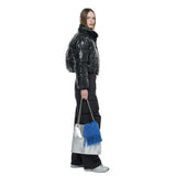 【即日発送】WOMAN Glossy Short Eco Down Jacket [BLACK] 