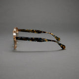 Vatic Vintage Optical Soto Champagne / Blue Demi 8mm 厚みのあるカットフィルムレンズ 浅い青色のレンズ