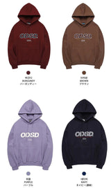 【limited price】ODSD LOGO HOODIE - 8COLOR 
