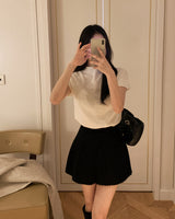 Danar pleated skirt