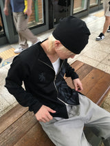 Heritage Slim-Fit Jersey Zip-Up 2C