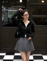 【BELLIDE MADE】RADD ニットツーウェイジップアップパーカー