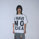 Untitled No Idea Pigment Wash Short Sleeve Off White