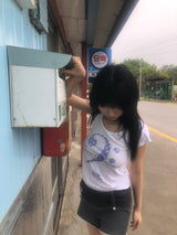 ラブスプレッドTシャツ (ペールパープル)