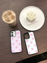 スノーベリーケース - ピンクスノー