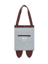 ラビット スター リバーシブル エコバッグ(BURGUNDY)