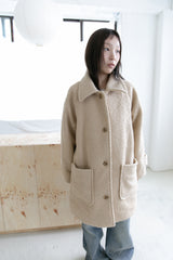 teddy boucle coat(2colors)