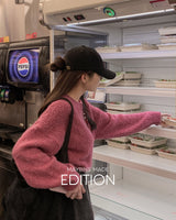 【MADE】オーバーサイズアルパカニット