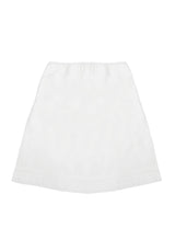 フリーレースミディスカート (white)